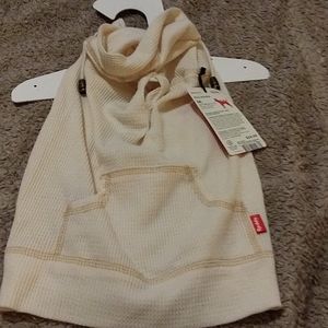 COPY - 🆕 Dog Waffle Knit Hoodie Ivory Med.